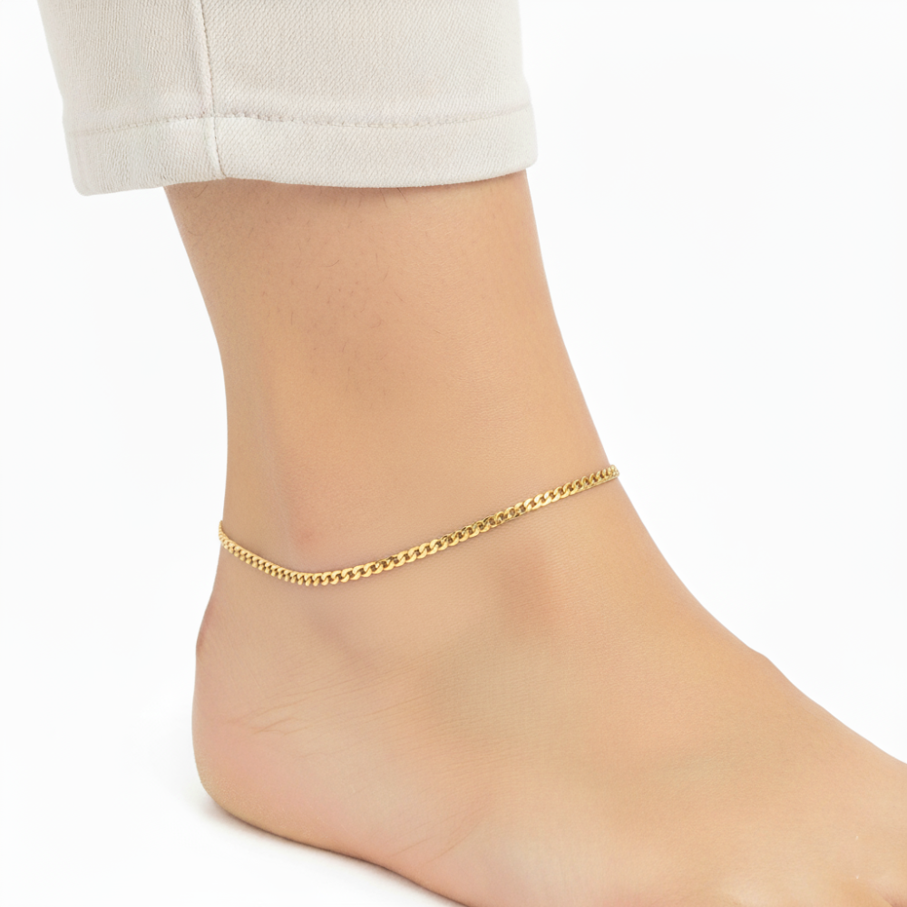 10k yellow gold 3.1mm semi sol