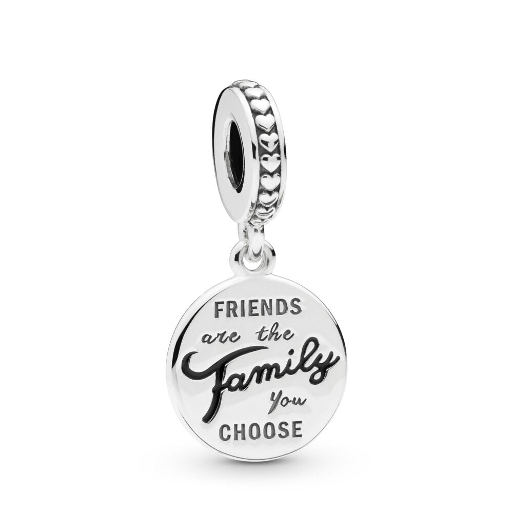 Pandora Moments Friends are Family Dangle Charm