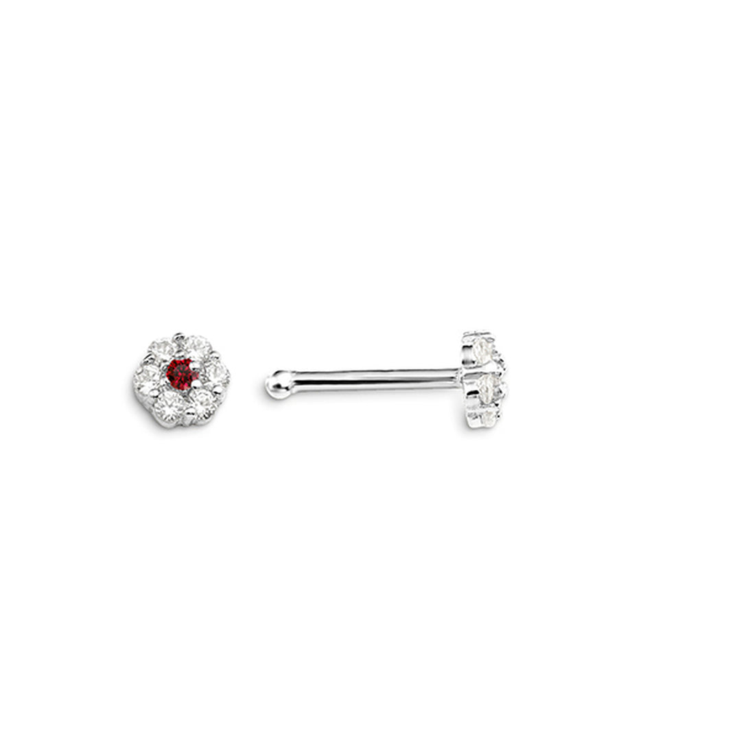 Bella 14K Flower Nose Pin