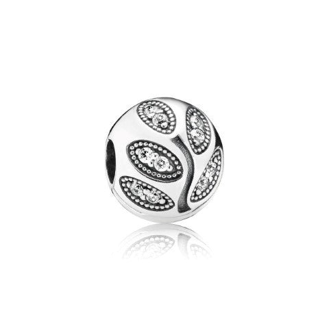 Pandora Sparkling Leaves Clip,