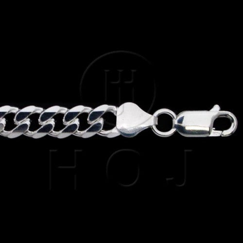 sterling Silver Curb Link Chain