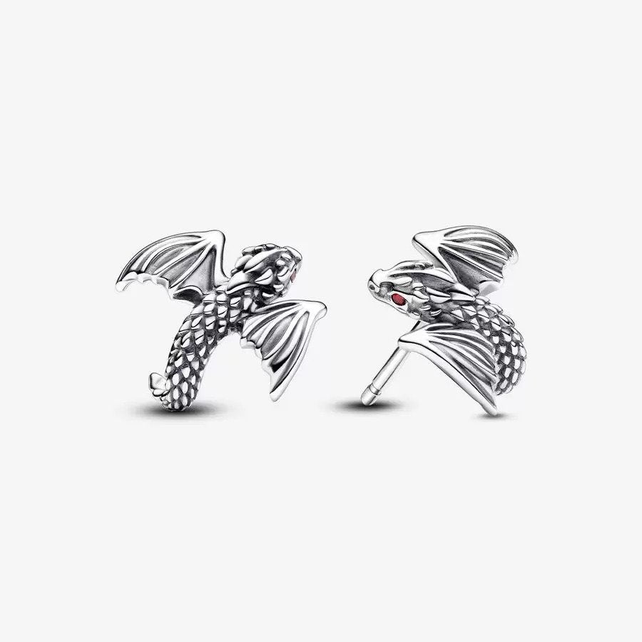 Pandora Game of Thrones Curved Dragon Stud Earrings