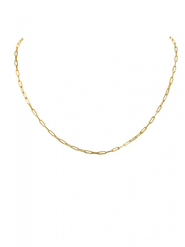 10K Paperclip Chain, 16"