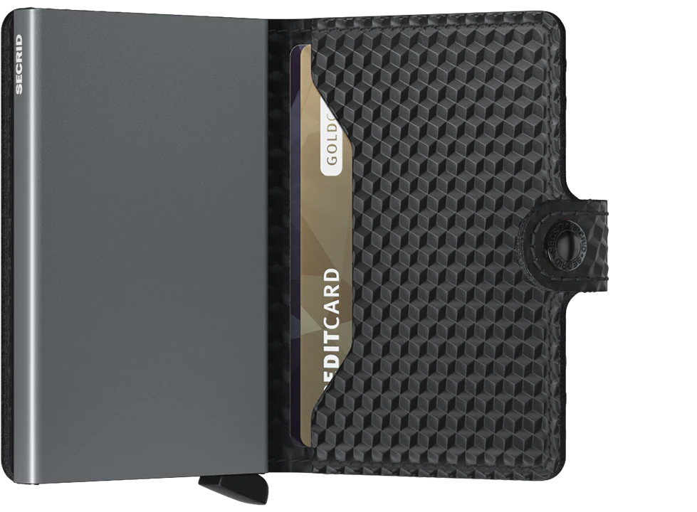 Secrid Miniwallet Cubic Black