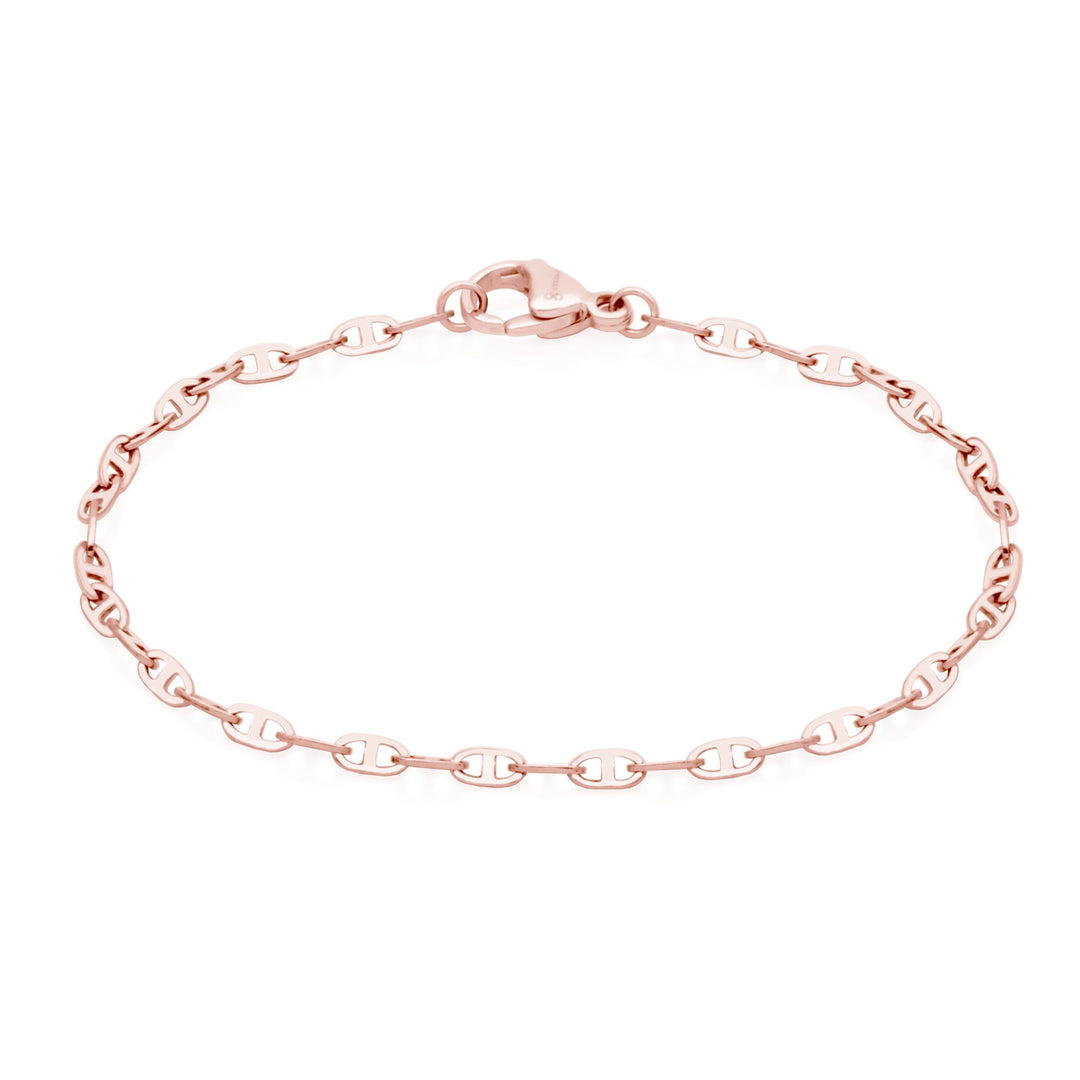 STEELX rose tone anklet