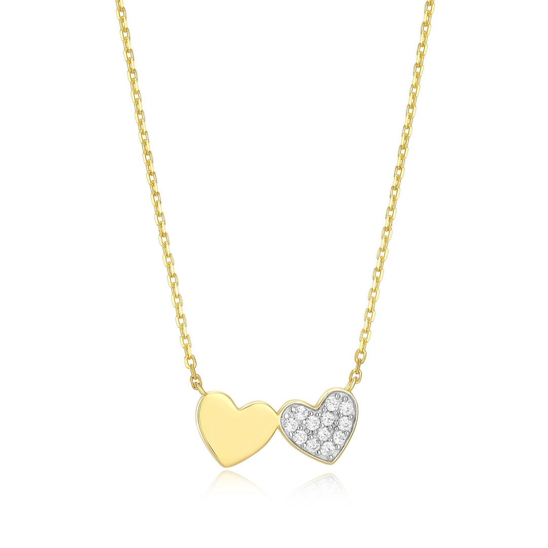 "M" lab created 18k gold and r