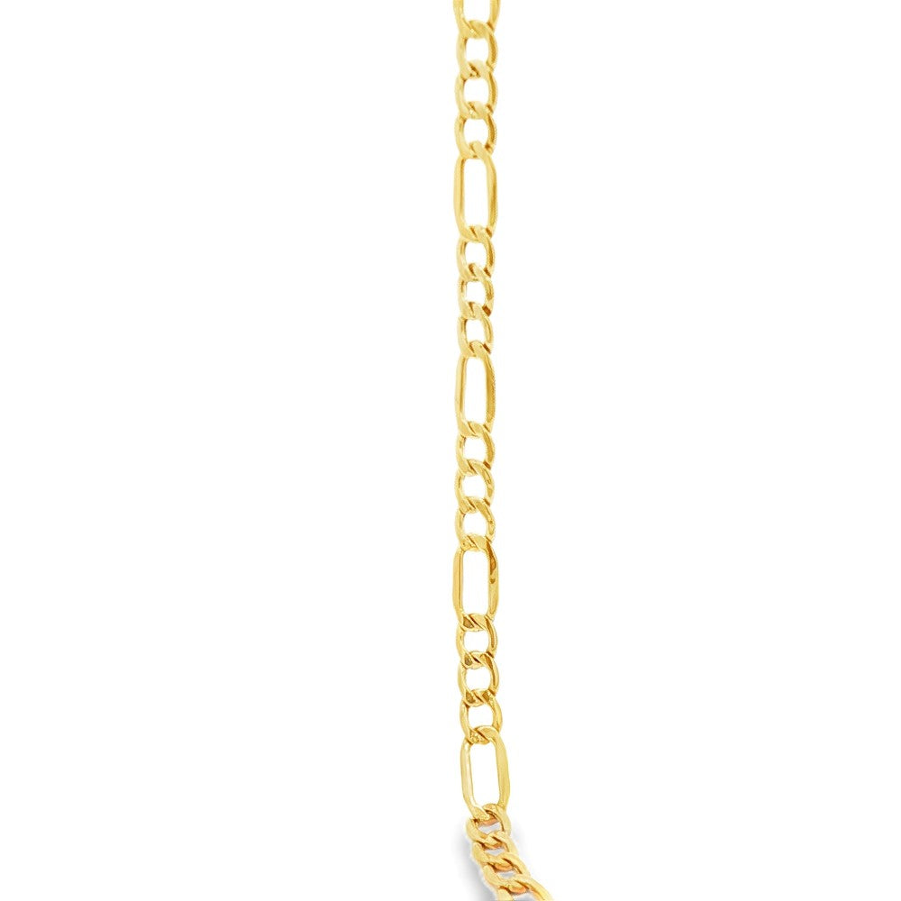 10k yellow gold 3.6mm semi sol