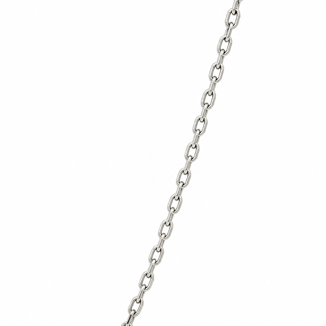 14k polished 1.17mm cable link