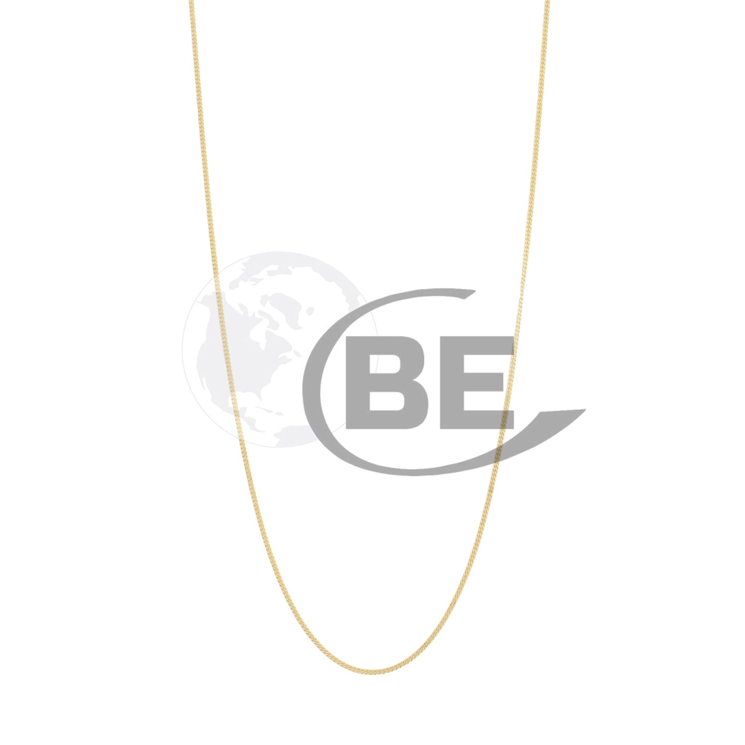 10k yellow gold 1.0mm curb lin