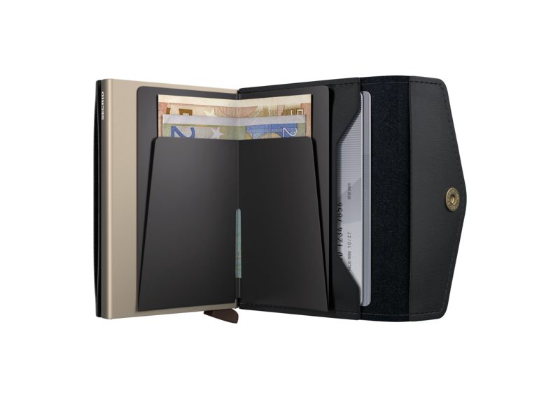 Secrid Envelope Wallet Original Black leather