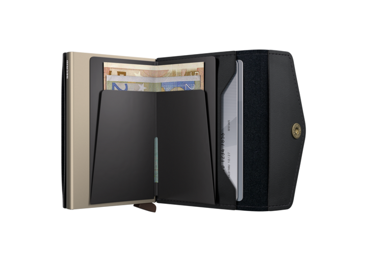 Secrid Envelope Wallet Original Black leather