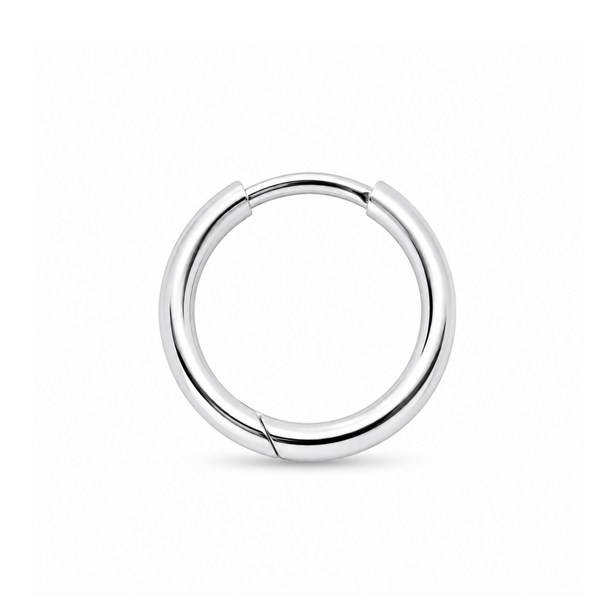 10k high polish white gold 12.