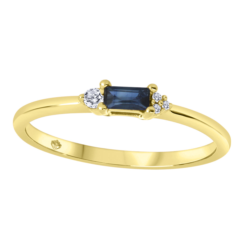 Fire & Ice 10 karat white gold