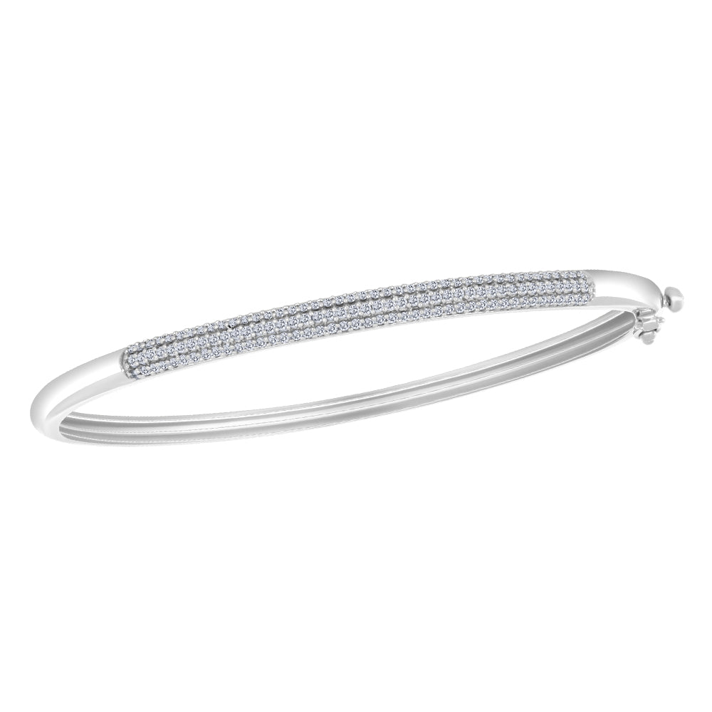 10K Diamond Bangle 0.58TDW