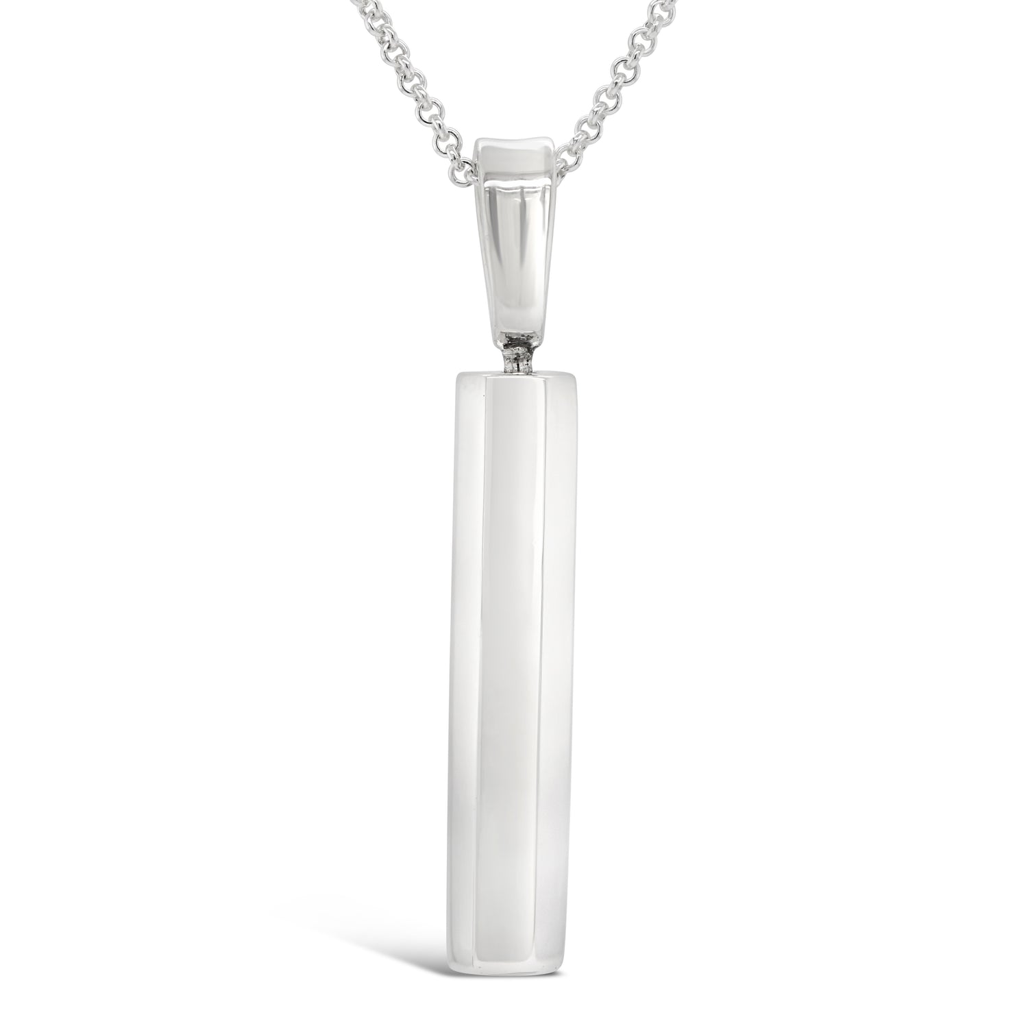 Six Sided Tube Pendant with Rotating Bale.