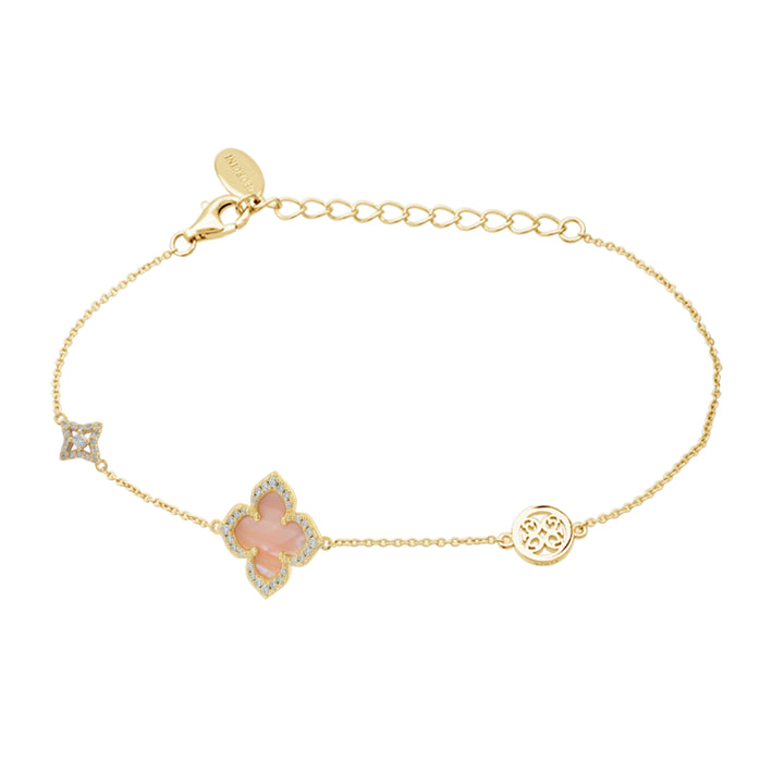 MOP Lucky Clover Bracelet