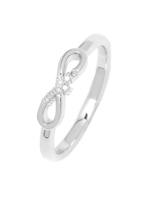 925 silver, rhodium-plated Sev