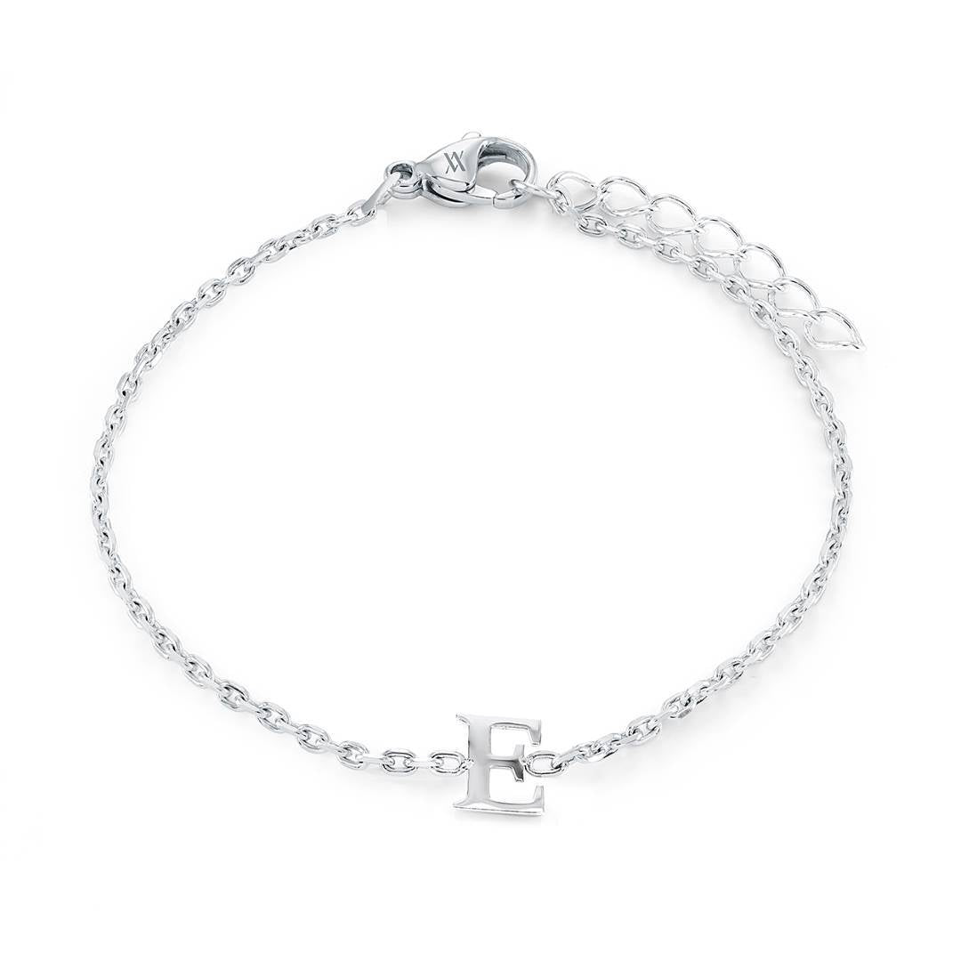 Initial Bracelet - Letter E