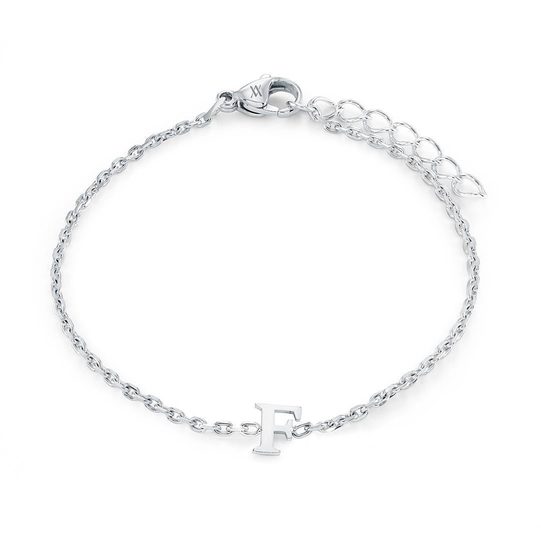 Initial Bracelet - Letter F