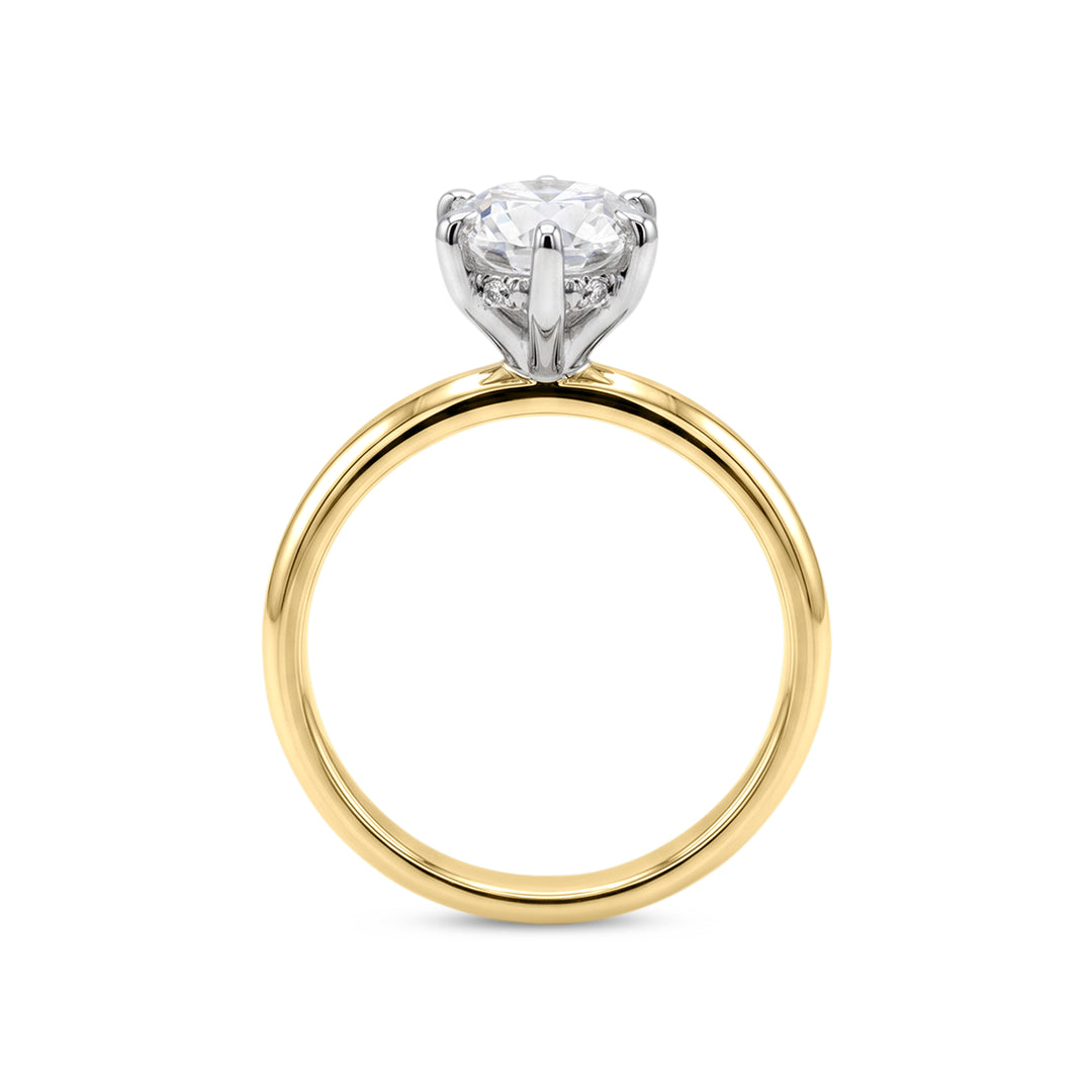 Love Grown 14k yellow and whit