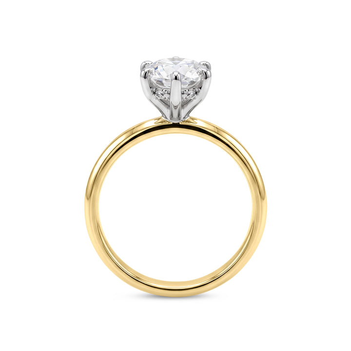 Love Grown 14k yellow and whit