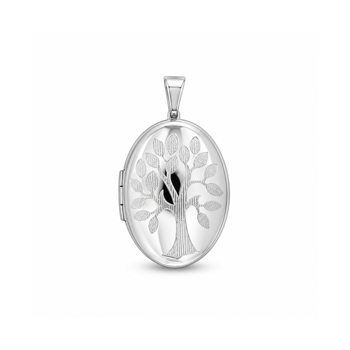 Oval Tree of Life Locket Pendant