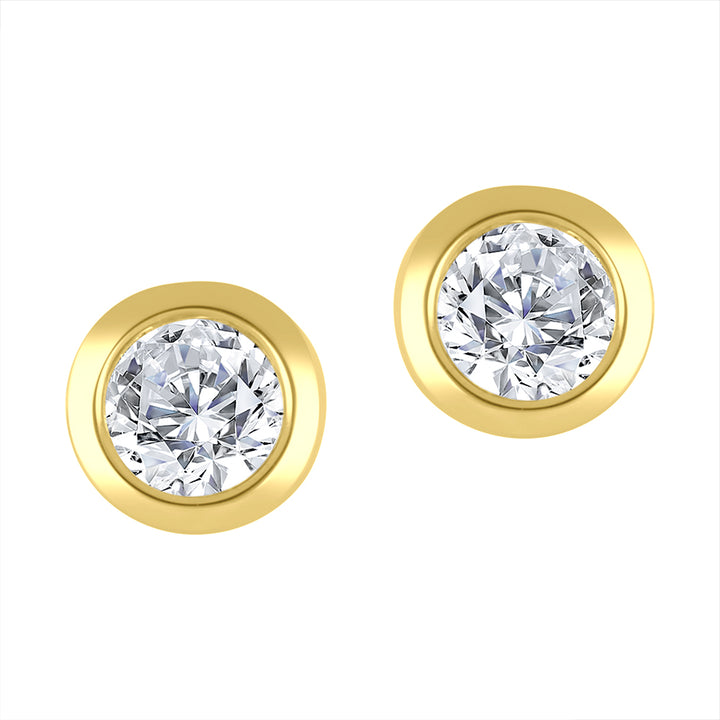 10ky Diamond Studs 0.30ct tw