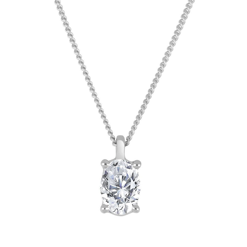 10k white gold solitaire penda