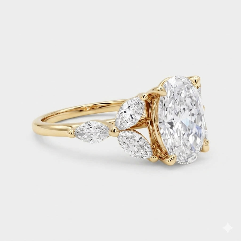 Love Grown 14k yellow gold lab