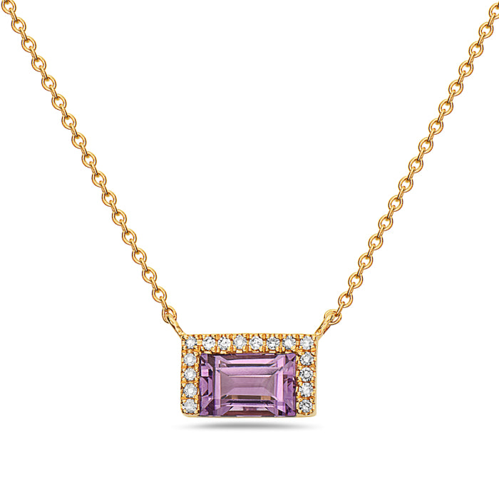 14k yellow gold necklace (8 x