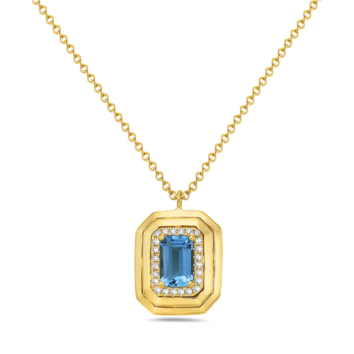 14k yellow gold pendant (14 x