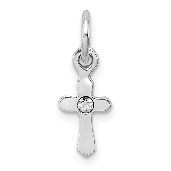 Child's April Birthstone Pendant