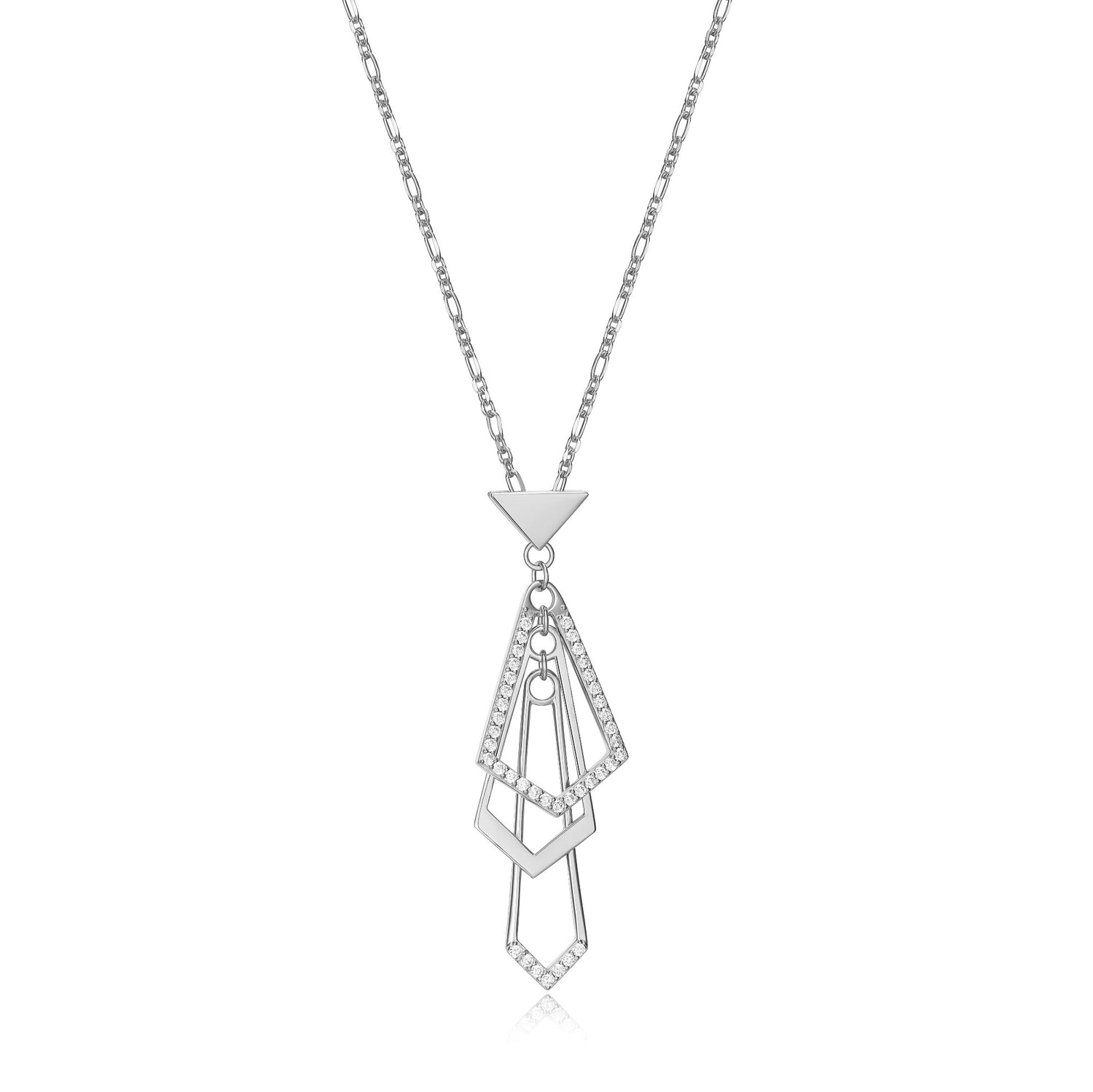Art Deco Inspired Drop Pendant