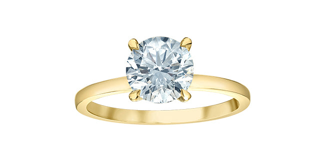 Diamond Evolution 14ky 1.58ct LG Round Cut Hidden Halo Engagment ring 1.64tdw