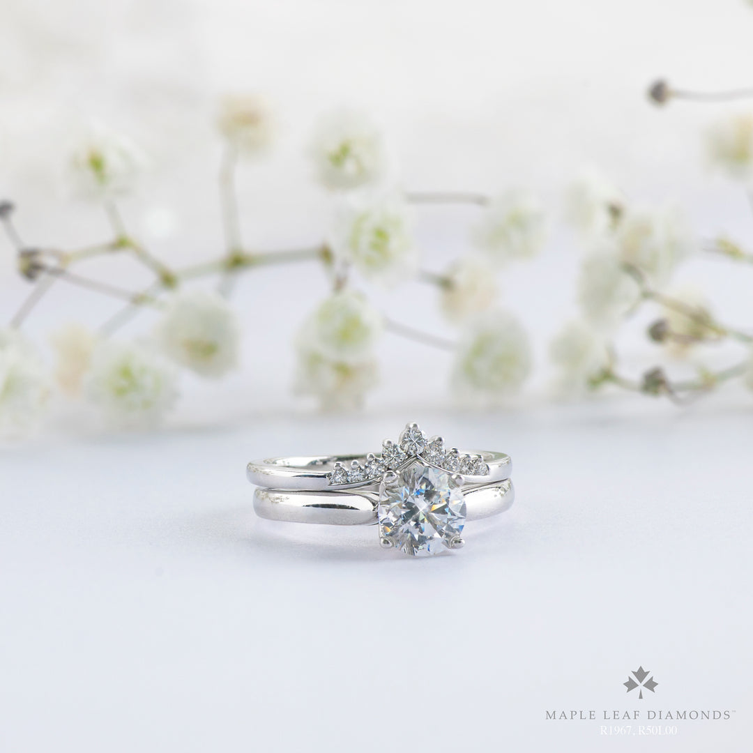 Maple Leaf Diamonds Platinum Solitaire Engagement Ring, 1.00 CT Center