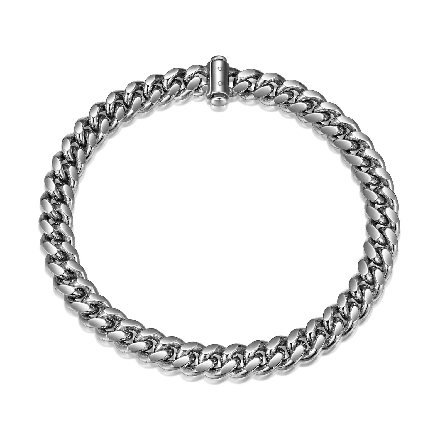ETHOS Silver Curb Bracelet