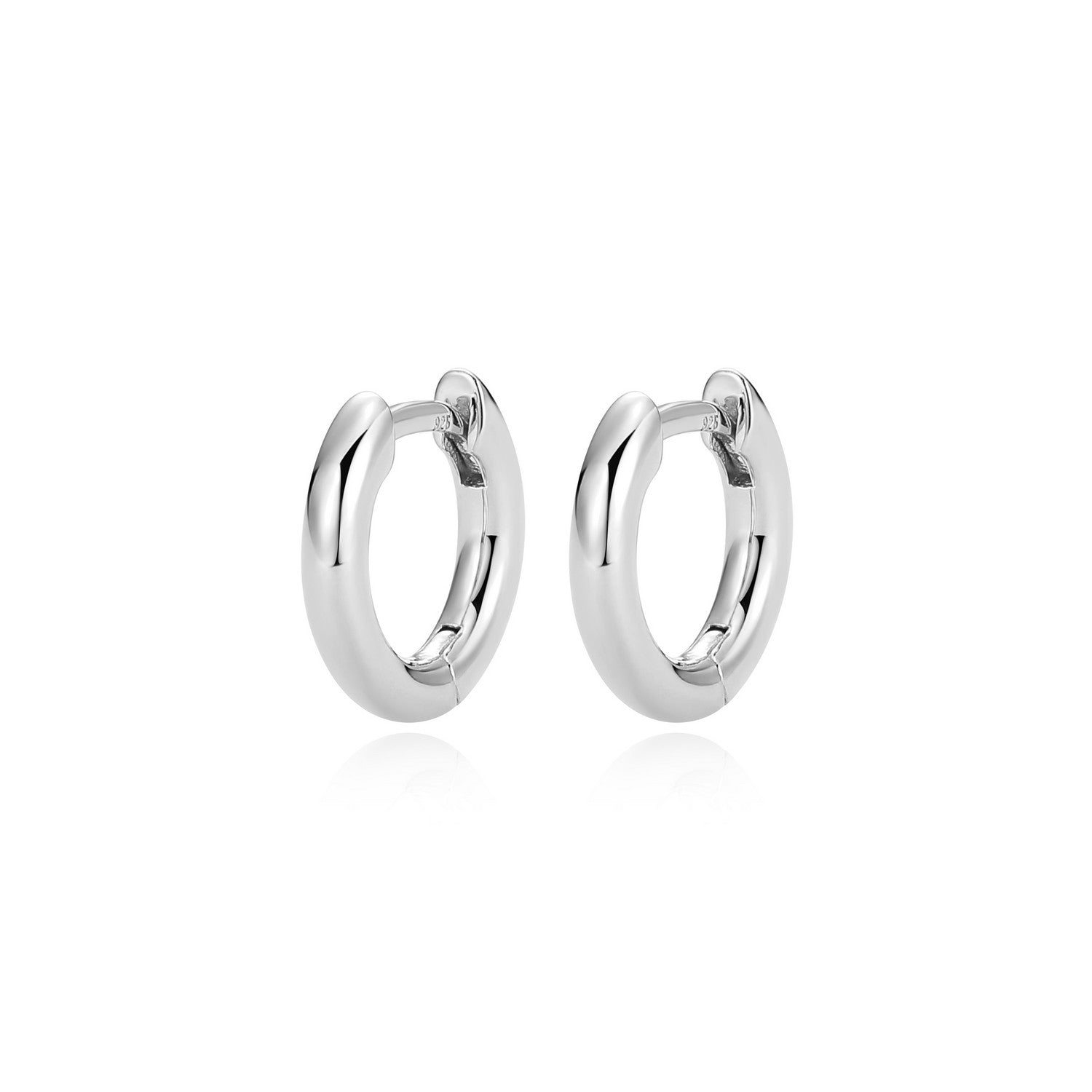 Polished Hoop Earrings
