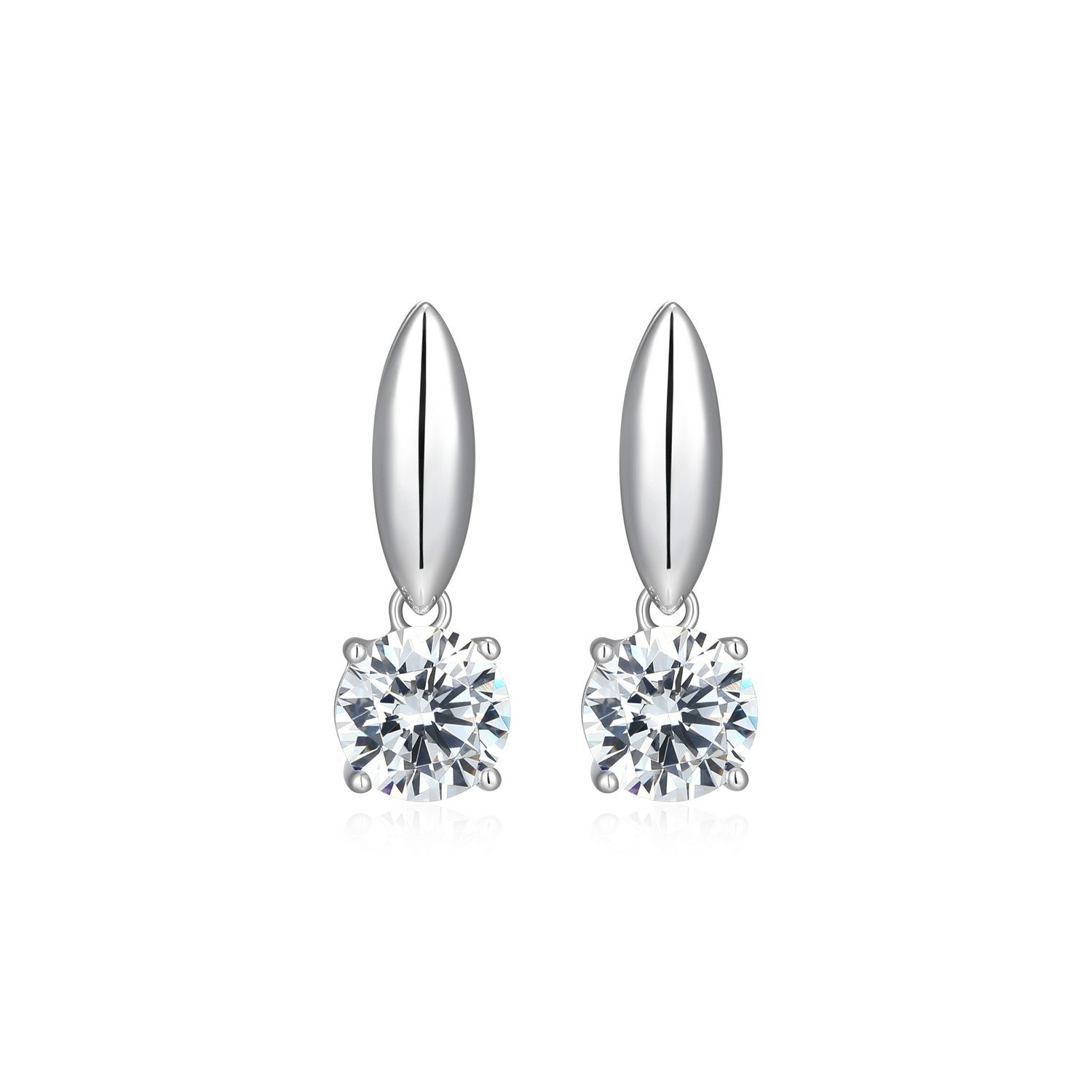 Reign rhodium-plated sterling