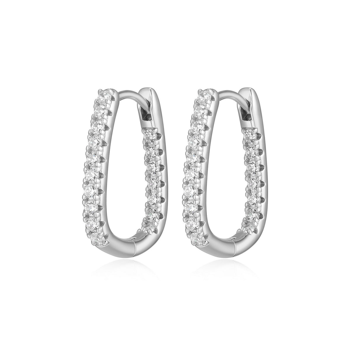 Rhodium-plated 925 sterling si