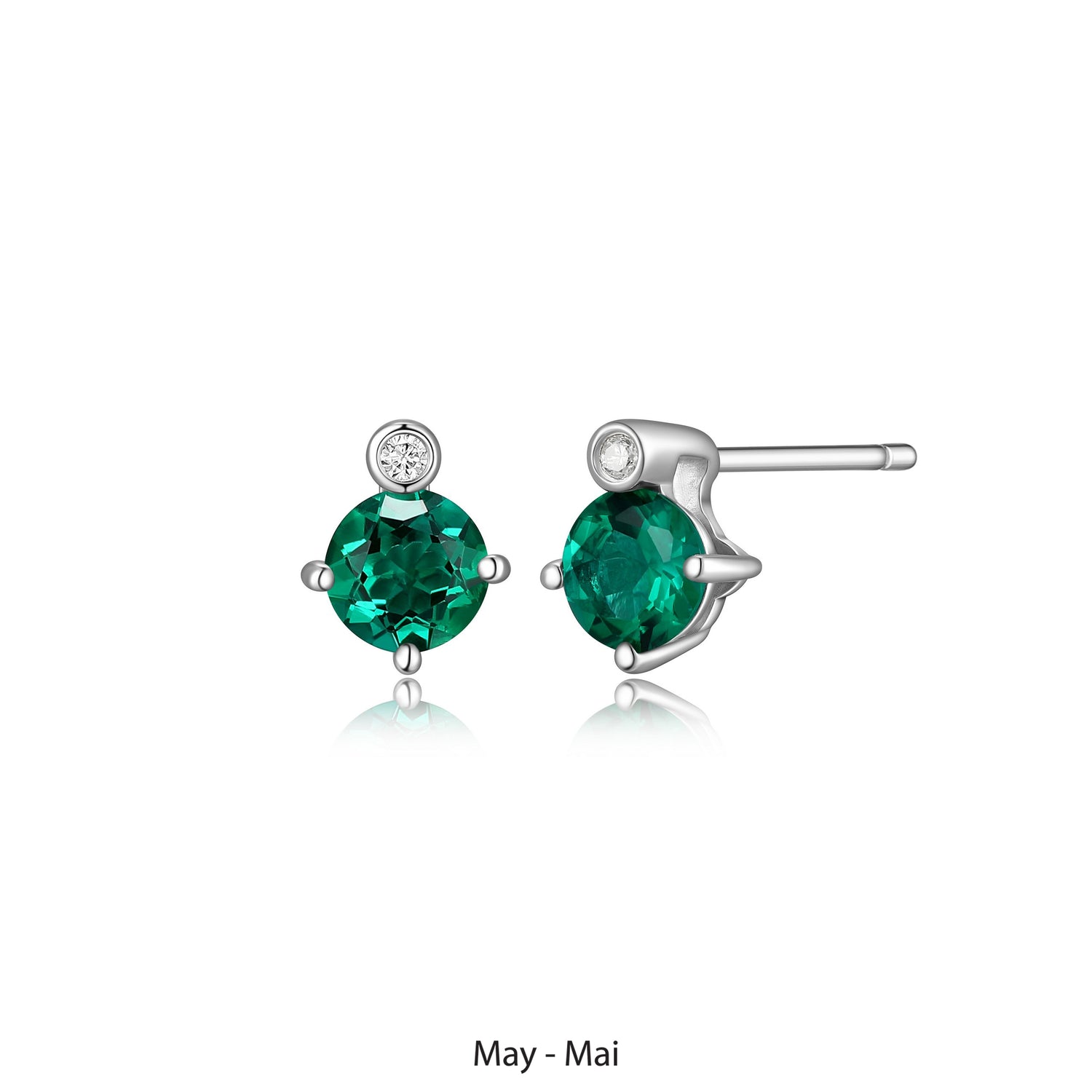 ELLE rhodium-plated sterling s