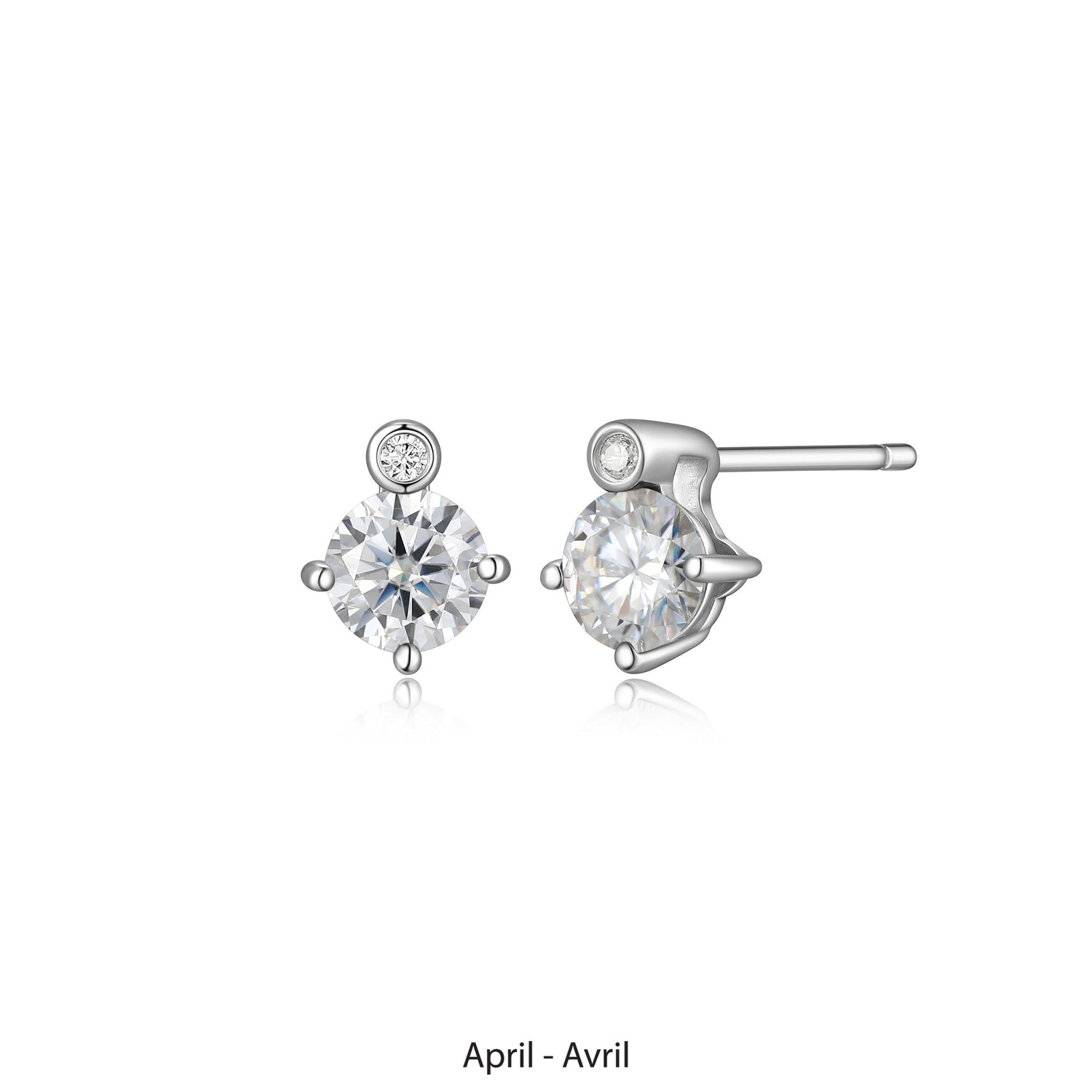 ELLE rhodium-plated sterling s