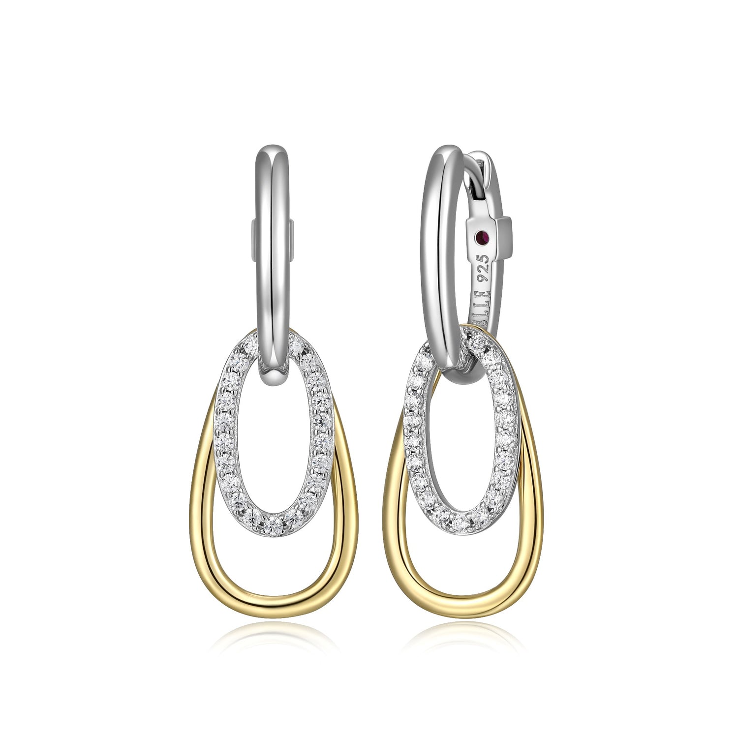 Oval Hoop Earrings