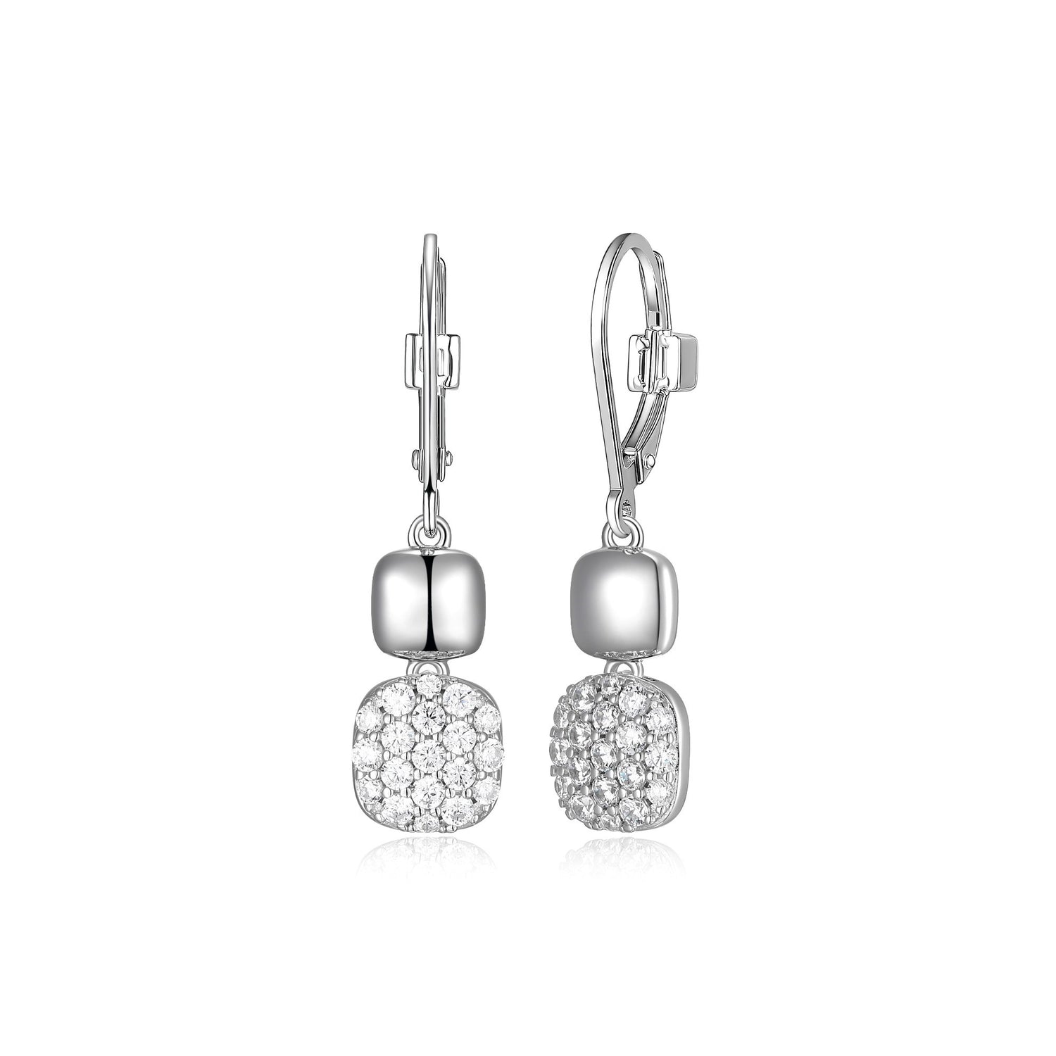 ELLE "LOOKOUT" rhodium plated