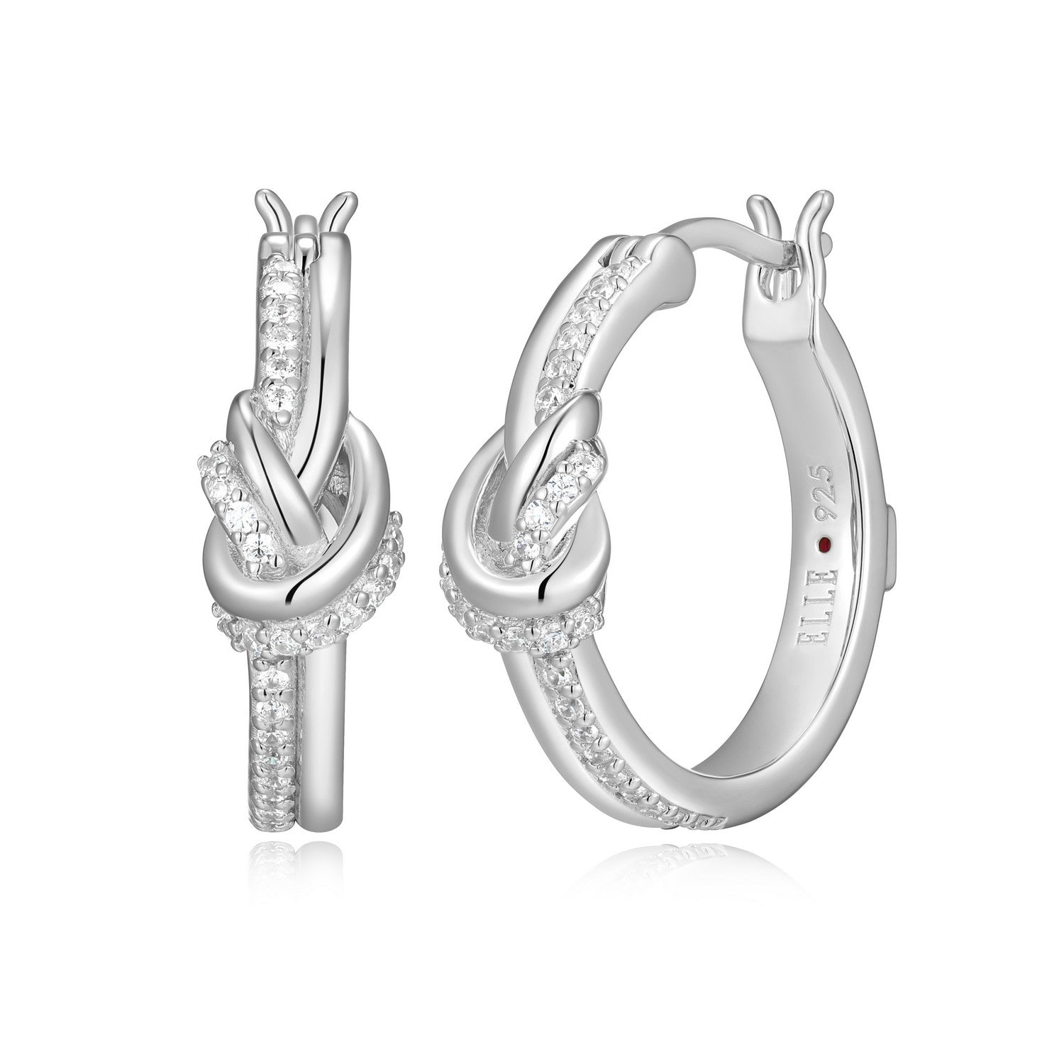 Love Knot Hoop Earrings
