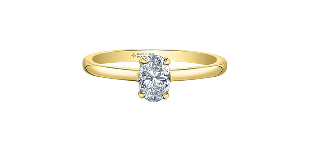 Maple Leaf Diamonds Circle of Love Engagement Ring