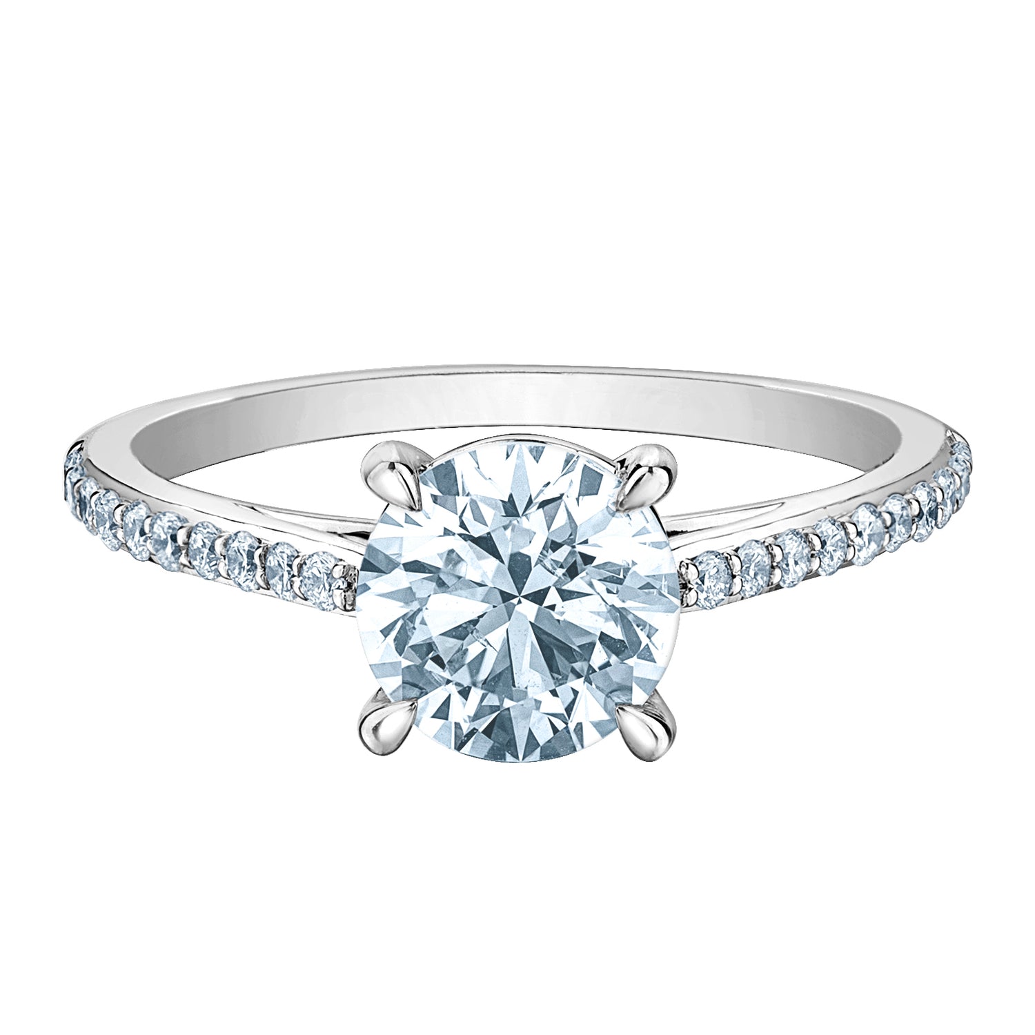 Diamond Evolution 14k white go