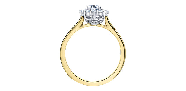 Maple Leaf Diamonds, Eternal Flames Engagemet Ring