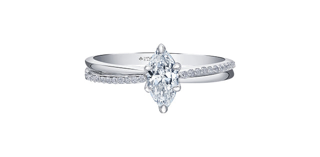 Maple Leaf Diamonds Eternal Flames Engagement ring