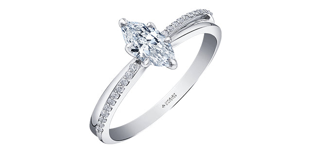 Maple Leaf Diamonds Eternal Flames Engagement ring