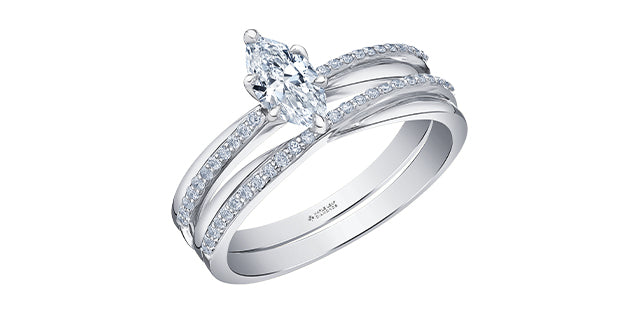 Maple Leaf Diamonds Eternal Flames Engagement ring